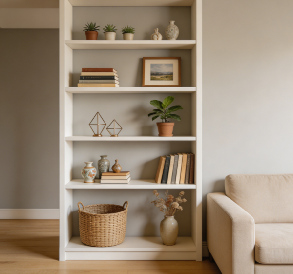 Living Room Display Shelf